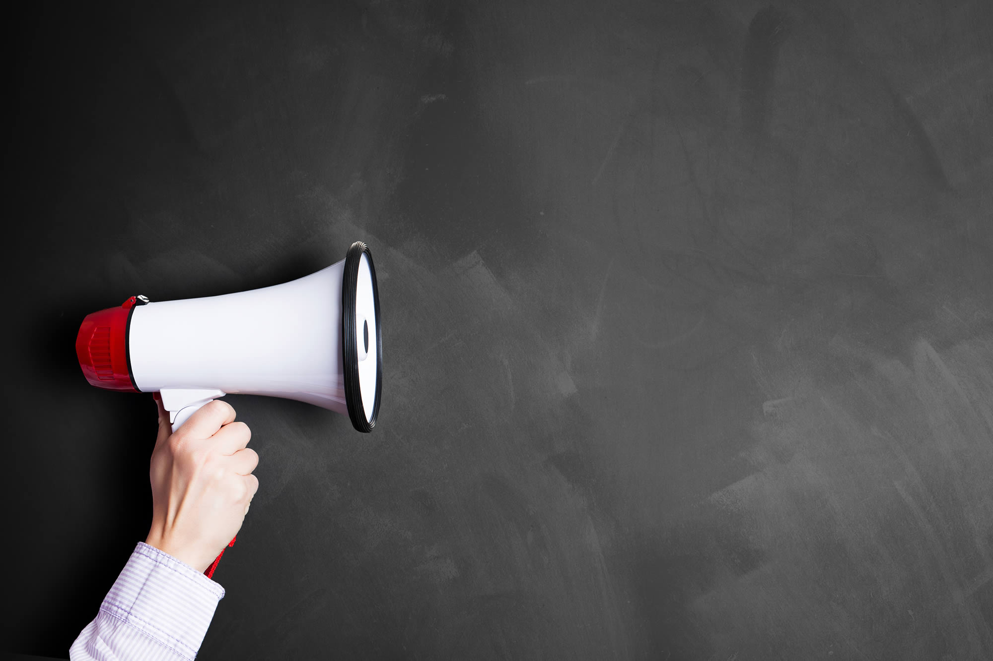 chalkboard-megaphone website traffic
